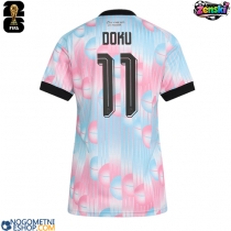 Ženski Nogometni dresi Belgija Jeremy Doku #11 Gostujoči SP 2026 Kratek Rokav